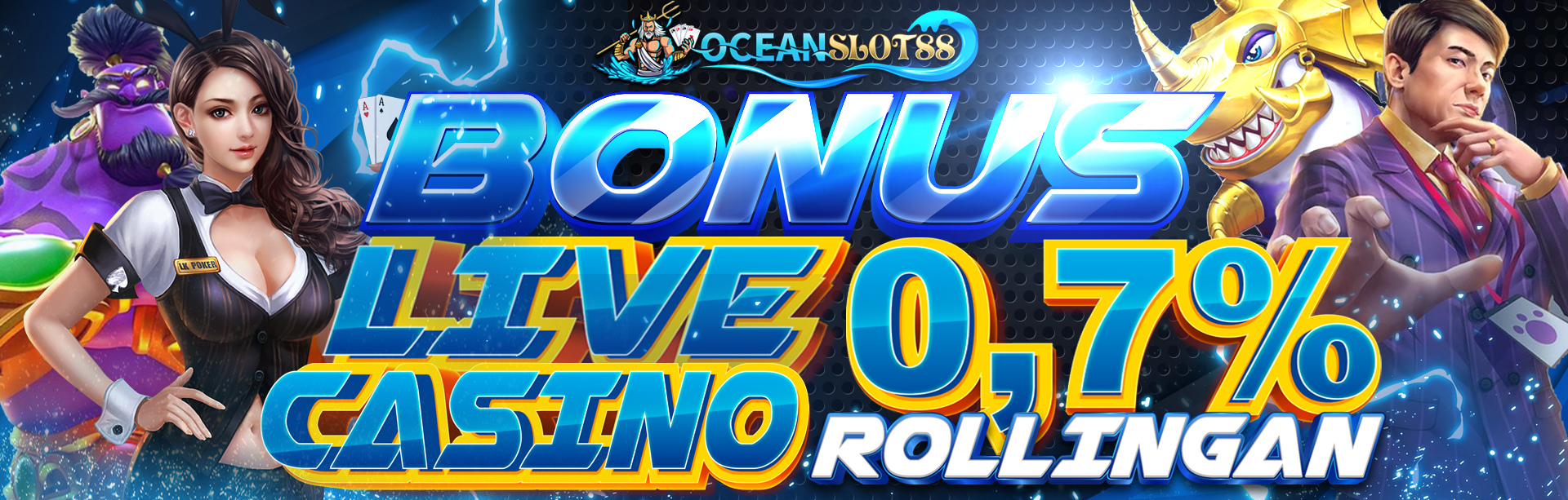 BONUS LIVE CASINO MINGGUAN