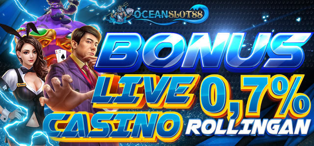 BONUS LIVE CASINO MINGGUAN